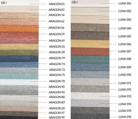 Narożnik CONTINENTAL XXL z funkcją spania - I grupa tkanin Narożnik CONTINENTAL XXL z funkcją spania - I grupa tkanin