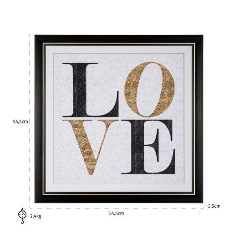 RICHMOND obraz AMOUR 55x55cm RICHMOND obraz AMOUR 55x55cm