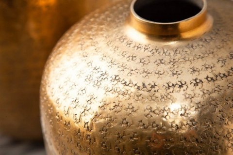 INVICTA wazon ORIENTAL 2 szt złoty - aluminium INVICTA wazon ORIENTAL 2 szt złoty - aluminium