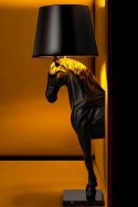 Lampa podłogowa KOŃ HORSE STAND S czarna - włókno szklane