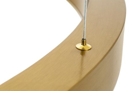Lampa wisząca RING 80 + 80 + 100 złota na jednej podsufitce Lampa wisząca RING 80 + 80 + 100 złota na jednej podsufitce