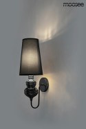 MOOSEE lampa ścienna QUEEN 15 czarna