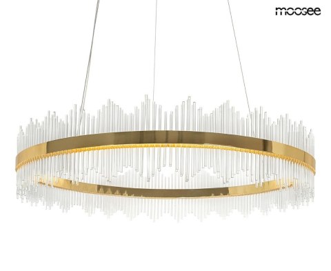 MOOSEE lampa wisząca FLORENS 120 złota