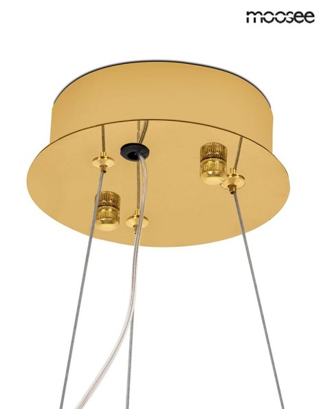 MOOSEE lampa wisząca FLORENS 120 złota MOOSEE lampa wisząca FLORENS 120 złota
