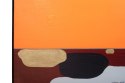 KARE obraz ABSTRACT SHAPES ORANGE 73x143 cm