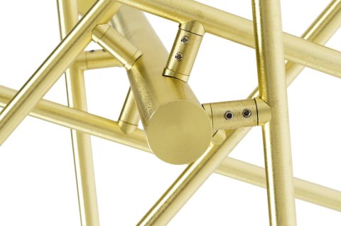 Lampa wisząca ASTRO złota - aluminium, szkło Lampa wisząca ASTRO złota - aluminium, szkło