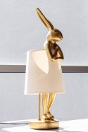 KARE lampa stołowa RABBIT 68 cm złota / biała