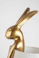 KARE lampa stołowa RABBIT 88 cm biała / złota