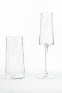 KARE szklanka ISABEL / RIFFLE 535 ml transparentna