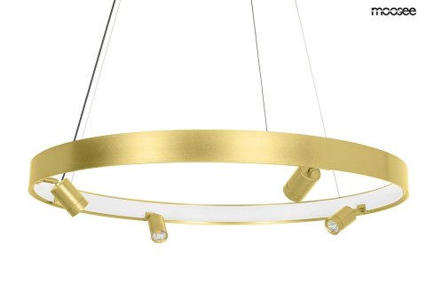 MOOSEE lampa wisząca CIRCLE SPOT 74 GOLD złota