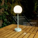 NEW GARDEN lampa stołowa NORAI SLIM 35 BATTERY rose gold