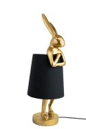 KARE lampa stołowa RABBIT 68 cm złota / czarna