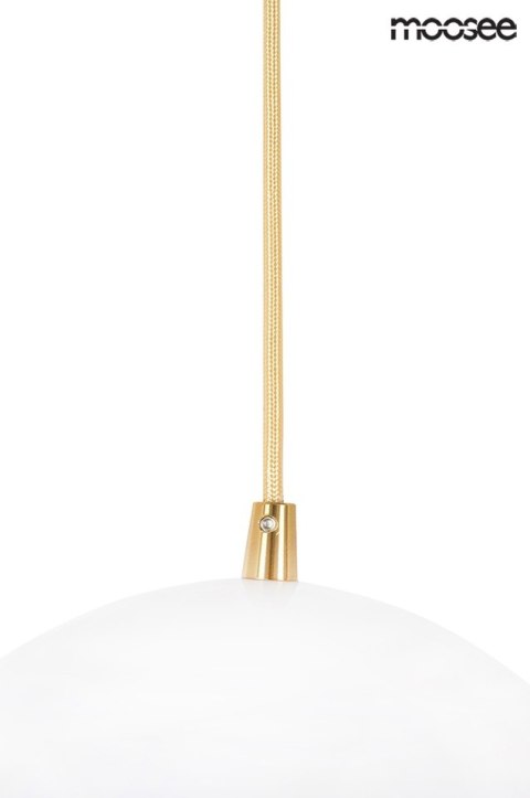 MOOSEE lampa wisząca GLOBE 25 złota MOOSEE lampa wisząca GLOBE 25 złota