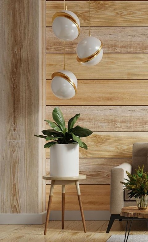 MOOSEE lampa wisząca GLOBE 25 złota MOOSEE lampa wisząca GLOBE 25 złota