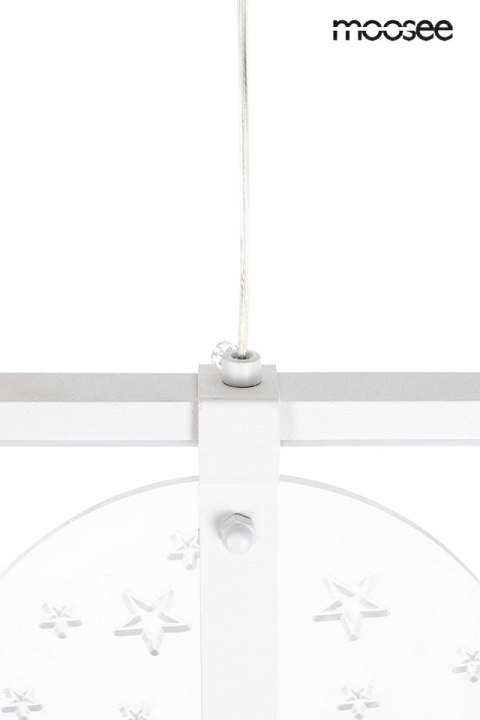 MOOSEE lampa wisząca STARS biała MOOSEE lampa wisząca STARS biała