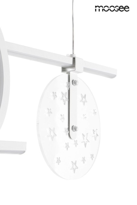 MOOSEE lampa wisząca STARS biała MOOSEE lampa wisząca STARS biała