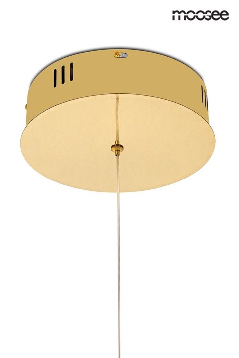 MOOSEE lampa wisząca WAVE 120 złota MOOSEE lampa wisząca WAVE 120 złota