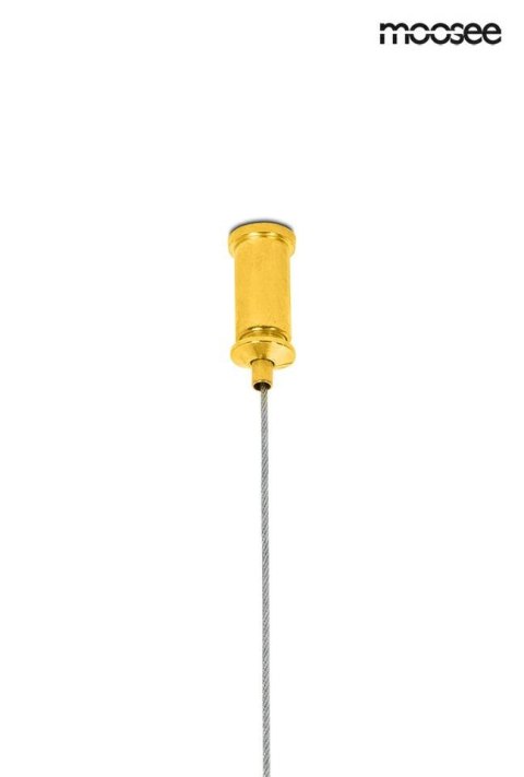 MOOSEE lampa wisząca WAVE 120 złota MOOSEE lampa wisząca WAVE 120 złota