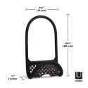 UMBRA organizer do zlewu SLING CADDY - czarny