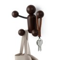 UMBRA wieszak ścienny WOODY WALL HOOK czarny/orzechowy