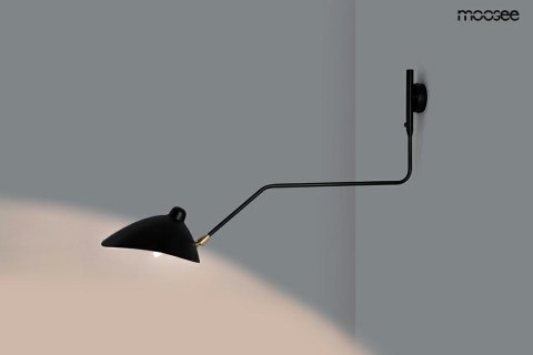 MOOSEE lampa ścienna RAVEN - aluminium, stal węglowa MOOSEE lampa ścienna RAVEN - aluminium, stal węglowa