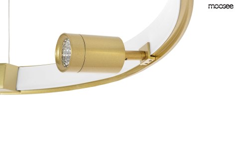 MOOSEE lampa wisząca CIRCLE SPOT 60 GOLD złota MOOSEE lampa wisząca CIRCLE SPOT 60 GOLD złota