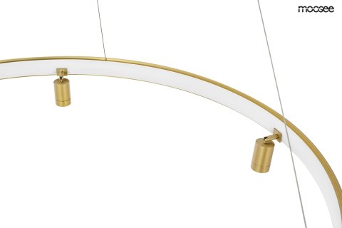 MOOSEE lampa wisząca CIRCLE SPOT 60 GOLD złota MOOSEE lampa wisząca CIRCLE SPOT 60 GOLD złota