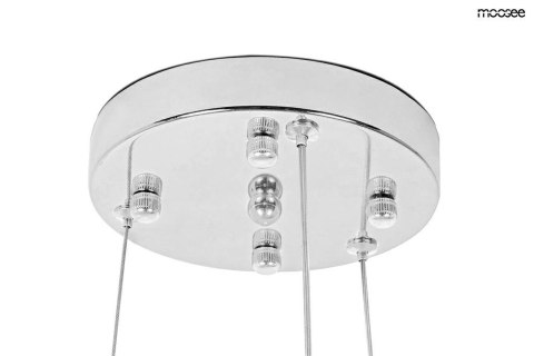 MOOSEE lampa wisząca MONETE 60 chrom MOOSEE lampa wisząca MONETE 60 chrom