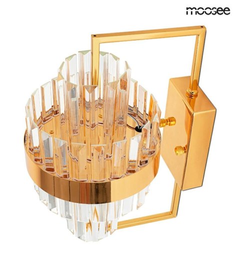 MOOSEE lampa ścienna IMPERO złota MOOSEE lampa ścienna IMPERO złota