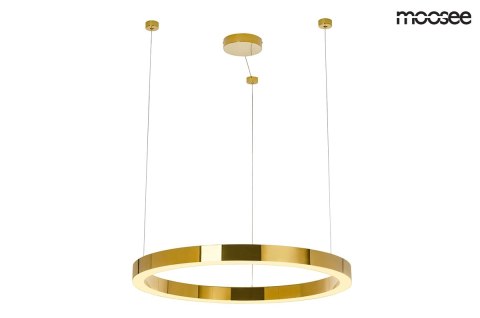 MOOSEE lampa wisząca RING LUXURY 70 złota