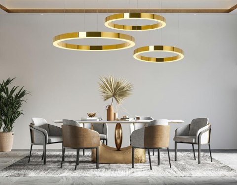 MOOSEE lampa wisząca RING LUXURY 70 złota MOOSEE lampa wisząca RING LUXURY 70 złota