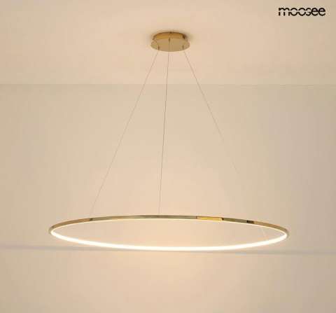 MOOSEE lampa wisząca RING SLIM 100 złota MOOSEE lampa wisząca RING SLIM 100 złota