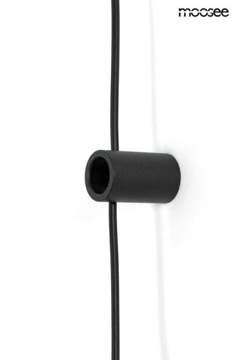 MOOSEE lampa ścienna FLAT 3 czarna MOOSEE lampa ścienna FLAT 3 czarna