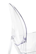 Krzesło barowe VICTORIA 75 cm transparentne