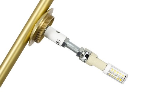 Lampa wisząca HALM 20 - mosiądz, szkło Lampa wisząca HALM 20 - mosiądz, szkło