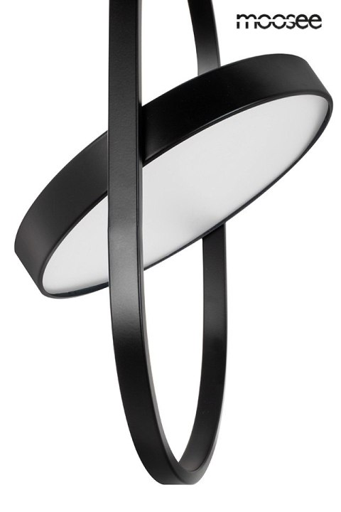 MOOSEE lampa wisząca SPINNER 26 czarna MOOSEE lampa wisząca SPINNER 26 czarna