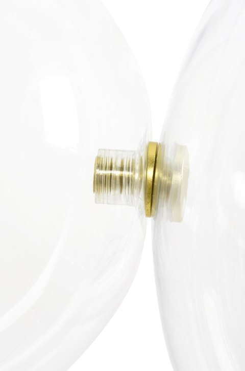 Lampa wisząca CAPRI LINE 3 złota - 180 LED, aluminium, szkło