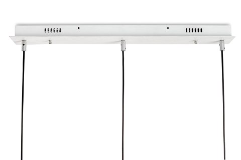 Lampa wisząca CAPRI LINE 3 złota - 180 LED, aluminium, szkło