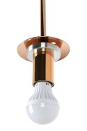 Lampa wisząca FUSION 40 miedziana - akryl