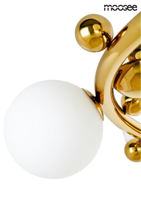 MOOSEE lampa wisząca VALENTINO M - złota MOOSEE lampa wisząca VALENTINO M - złota