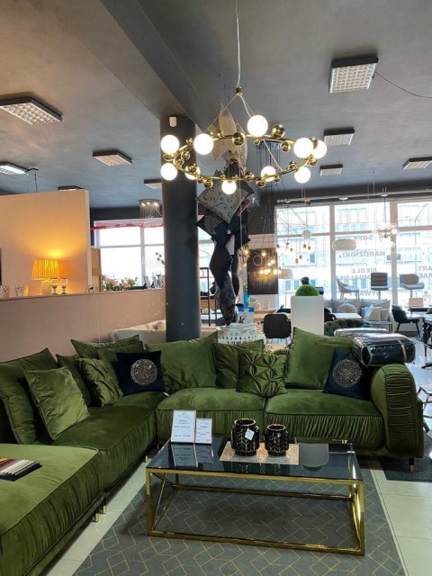 MOOSEE lampa wisząca VALENTINO M - złota MOOSEE lampa wisząca VALENTINO M - złota