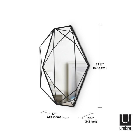 UMBRA lustro PRISMA - czarny UMBRA lustro PRISMA - czarny