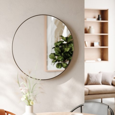 UMBRA lustro ścienne HUBBA 86 cm metaliczno / tytanowe UMBRA lustro ścienne HUBBA 86 cm metaliczno / tytanowe