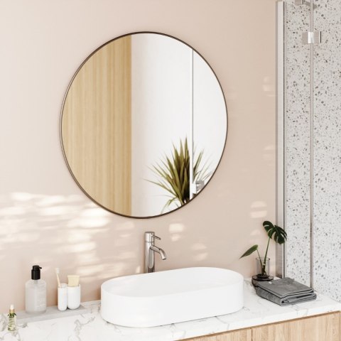 UMBRA lustro ścienne HUBBA 86 cm metaliczno / tytanowe UMBRA lustro ścienne HUBBA 86 cm metaliczno / tytanowe