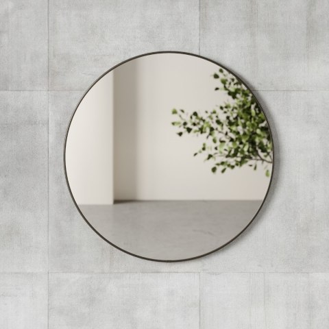 UMBRA lustro ścienne HUBBA 86 cm metaliczno / tytanowe UMBRA lustro ścienne HUBBA 86 cm metaliczno / tytanowe