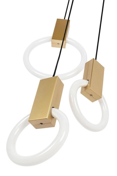 Lampa wisząca HOPP DISC 3 złota Lampa wisząca HOPP DISC 3 złota