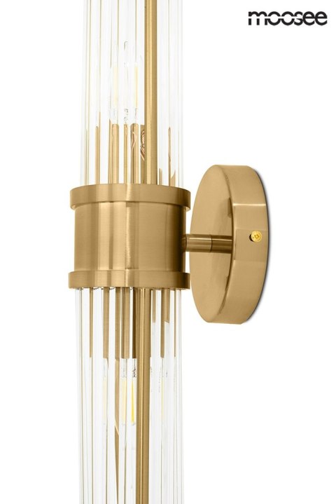 MOOSEE lampa ścienna PILAR TWIN złota MOOSEE lampa ścienna PILAR TWIN złota