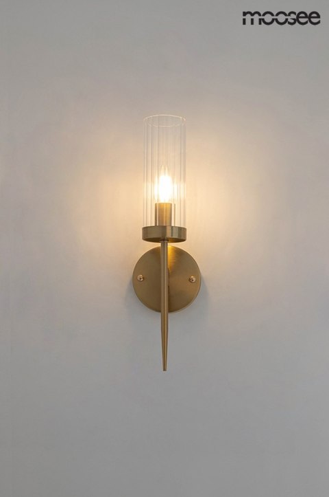 MOOSEE lampa ścienna TORCH złota MOOSEE lampa ścienna TORCH złota