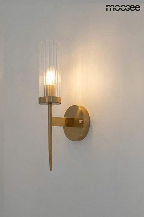 MOOSEE lampa ścienna TORCH złota MOOSEE lampa ścienna TORCH złota
