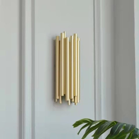 MOOSEE lampa ścienna TUBO złota MOOSEE lampa ścienna TUBO złota
